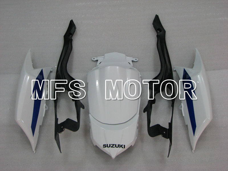 Suzuki GSXR600 GSXR750 2008-2010 Injection ABS Fairing - Factory Style - Black White - MFS2477
