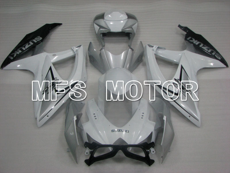 Suzuki GSXR600 GSXR750 2008-2010 Injection ABS Fairing - Factory Style - White - MFS2478