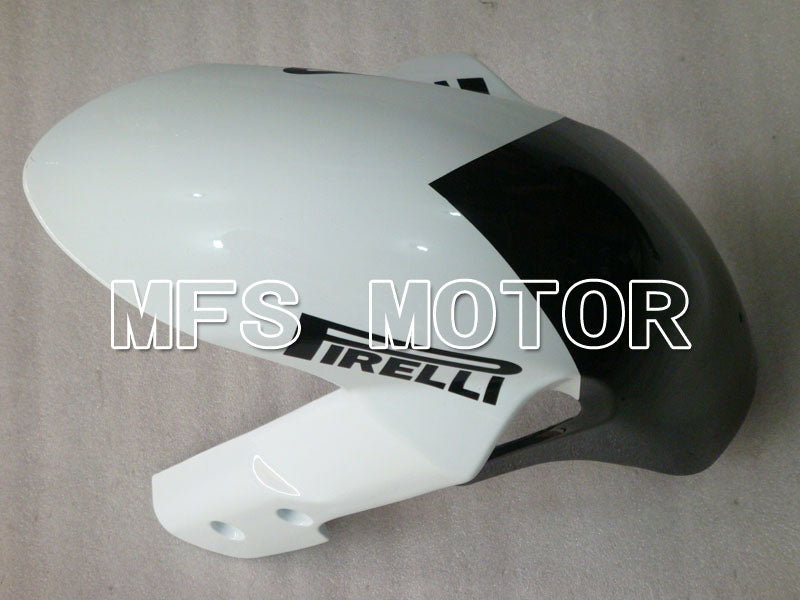 Suzuki GSXR600 GSXR750 2008-2010 Injection ABS Fairing - Corona - Black White - MFS2486