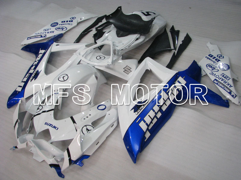 Suzuki GSXR600 GSXR750 2008-2010 Injection ABS Fairing - Jordan - Blue White - MFS2488