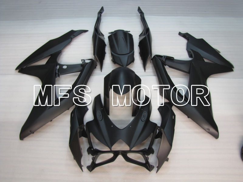 Suzuki GSXR600 GSXR750 2008-2010 Injection ABS Fairing - Factory Style - Black Matte - MFS2492