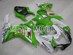 Suzuki GSXR600 GSXR750 2011-2024 Injection ABS Fairing - MOTUL - Green White - MFS2495