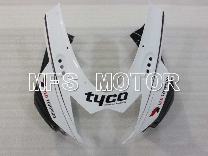 Suzuki GSXR600 GSXR750 2011-2024 Injection ABS Fairing - tyco - Black White - MFS2499