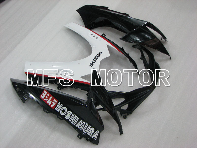 Suzuki GSXR600 GSXR750 2011-2024 Injection ABS verkleidung - YOSHIMURA - Schwarz Weiß - MFS2503