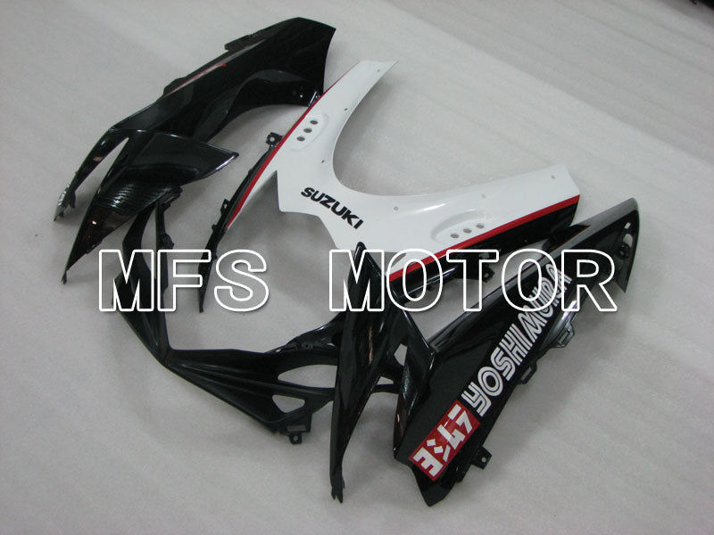 Suzuki GSXR600 GSXR750 2011-2024 Injection ABS verkleidung - YOSHIMURA - Schwarz Weiß - MFS2503