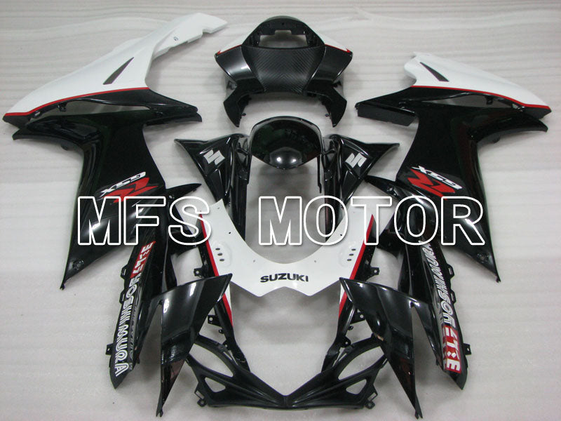 Suzuki GSXR600 GSXR750 2011-2024 Injection ABS verkleidung - YOSHIMURA - Schwarz Weiß - MFS2503