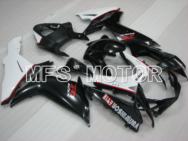 Suzuki GSXR600 GSXR750 2011-2024 Injection ABS verkleidung - YOSHIMURA - Schwarz Weiß - MFS2503