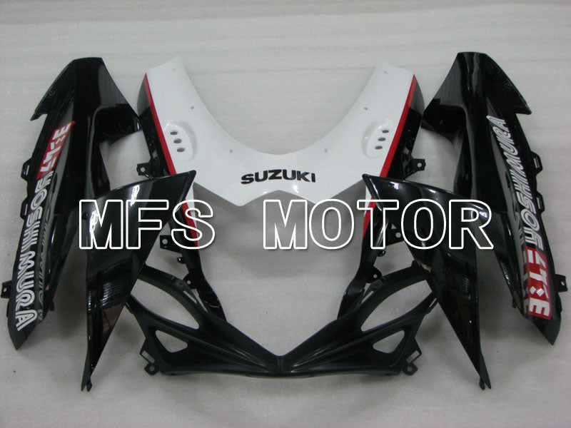 Suzuki GSXR600 GSXR750 2011-2024 Injection ABS verkleidung - YOSHIMURA - Schwarz Weiß - MFS2503