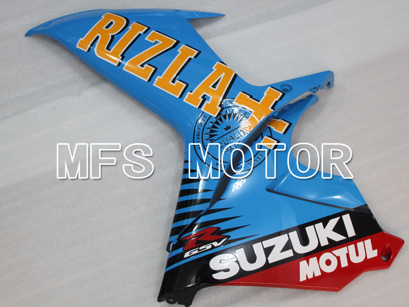 Suzuki GSXR600 GSXR750 2011-2024 Injection ABS Fairing - Rizla+ - Blue - MFS2505