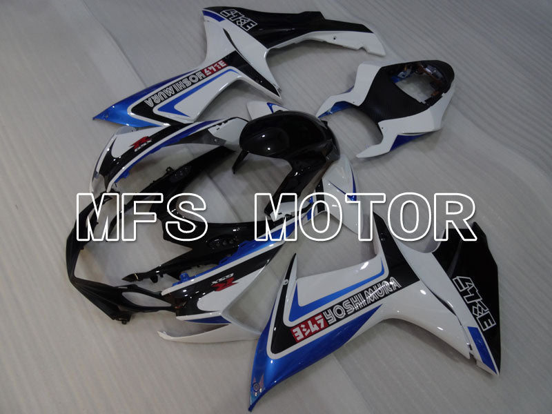 Suzuki GSXR600 GSXR750 2011-2024 Injection ABS Fairing - YOSHIMURA - Blue White - MFS2512