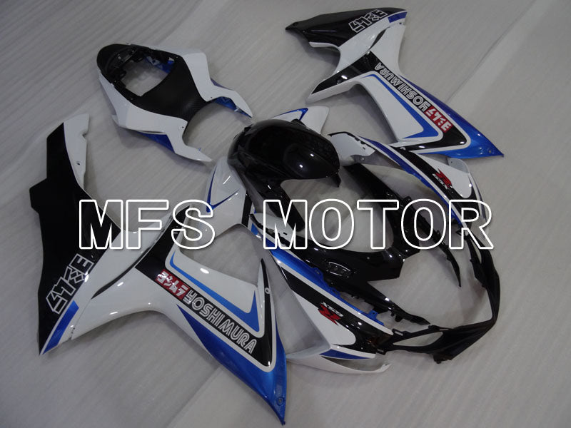 Suzuki GSXR600 GSXR750 2011-2024 Injection ABS Fairing - YOSHIMURA - Blue White - MFS2512