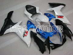 Suzuki GSXR600 GSXR750 2011-2024 Injection ABS Fairing - Factory Style - Blue White - MFS2517