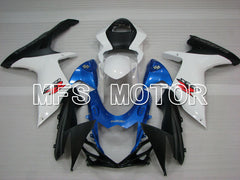 Suzuki GSXR600 GSXR750 2011-2024 Injection ABS Fairing - Factory Style - Blue White - MFS2517