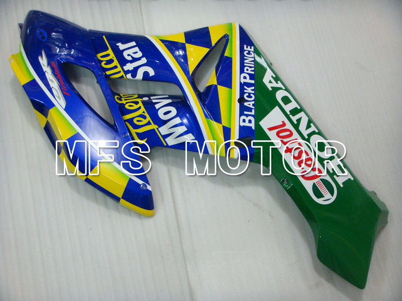 Honda CBR1000RR 2004-2005 Injection ABS verkleidung - Movistar - Gelb Grün Blau - MFS2520