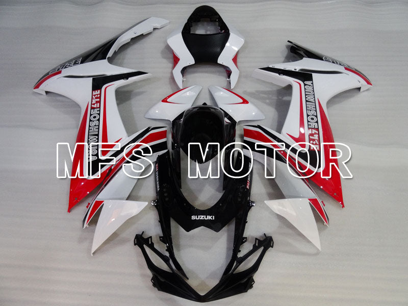 Suzuki GSXR600 GSXR750 2011-2024 Injection ABS Fairing - Factory Style - Red White - MFS2523