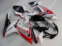 Suzuki GSXR600 GSXR750 2011-2024 Injection ABS Fairing - Factory Style - Red White - MFS2523