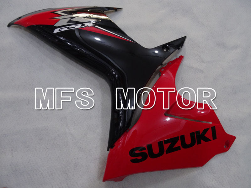 Suzuki GSXR600 GSXR750 2011-2024 Injection ABS Fairing - Factory Style - Black Red - MFS2525