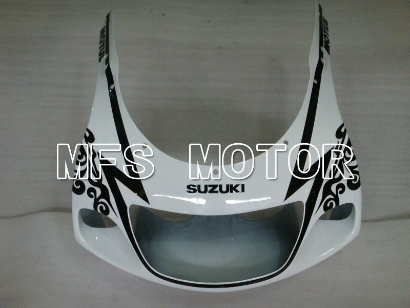 Suzuki GSXR600 1997-2000 ABS Fairing - Corona - Black White - MFS2527