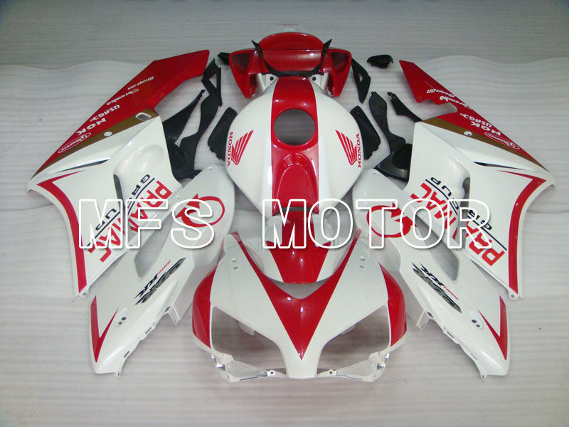 Honda CBR1000RR 2004-2005 Injection ABS verkleidung - PRAMAC - Weiß Rot - MFS2528