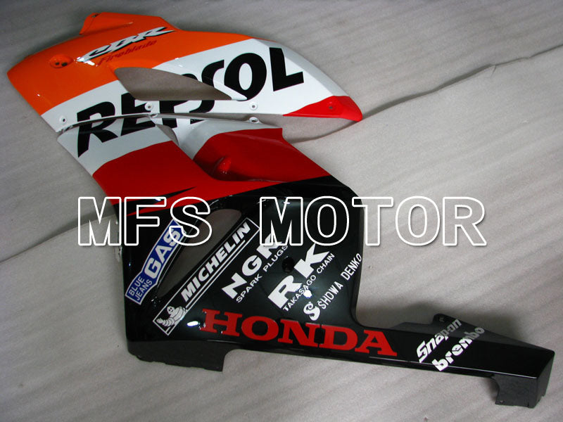 Honda CBR1000RR 2004-2005 Injection ABS Fairing - Repsol - Red Orange Black - MFS2534