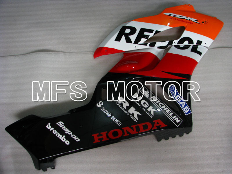 Honda CBR1000RR 2004-2005 Injection ABS Fairing - Repsol - Red Orange Black - MFS2534