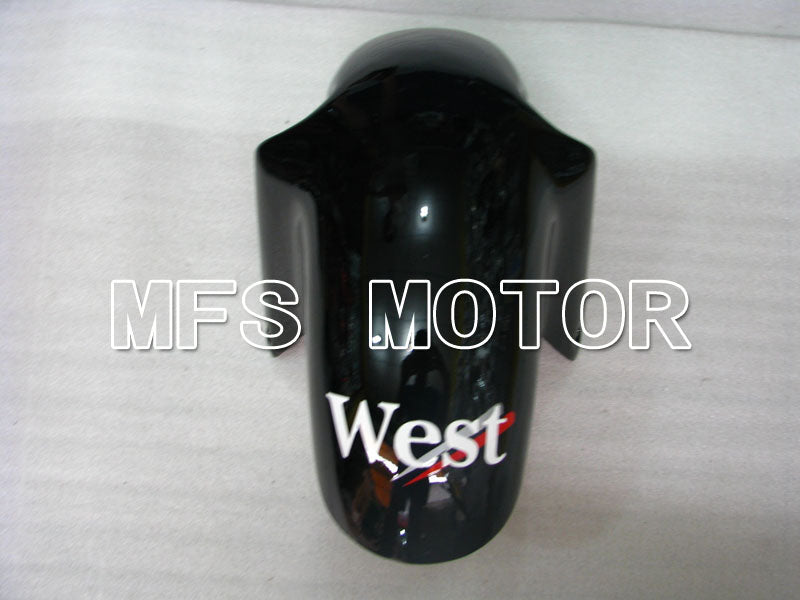 Suzuki GSXR600 1997-2000 ABS Fairing - West - Black White - MFS2535