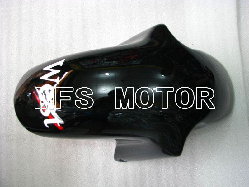 Suzuki GSXR600 1997-2000 ABS Fairing - West - Black White - MFS2535