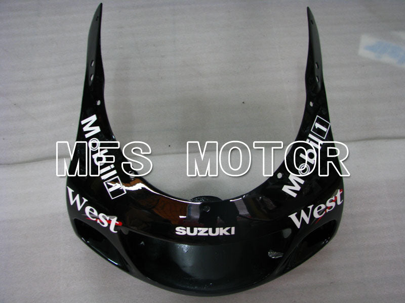 Suzuki GSXR750 1996-1999 ABS Fairing - West - Black White - MFS6873