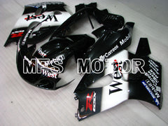 Suzuki GSXR750 1996-1999 ABS Fairing - West - Black White - MFS6873