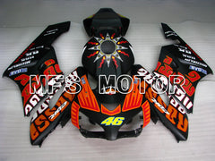 Honda CBR600RR 2003-2004 ABS Injection Fairing - Customize - Black - MFS2555