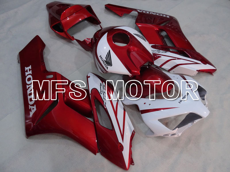 Honda CBR1000RR 2004-2005 Injection ABS Verkleidung - Factory Style - Weiß Rotweinfarbe - MFS2549