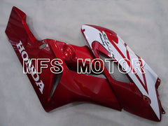 Honda CBR1000RR 2004-2005 Injection ABS Verkleidung - Factory Style - Weiß Rotweinfarbe - MFS2549