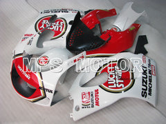 Suzuki GSXR750 1996-1999 ABS Fairing - Lucky Strike - Red White - MFS6879