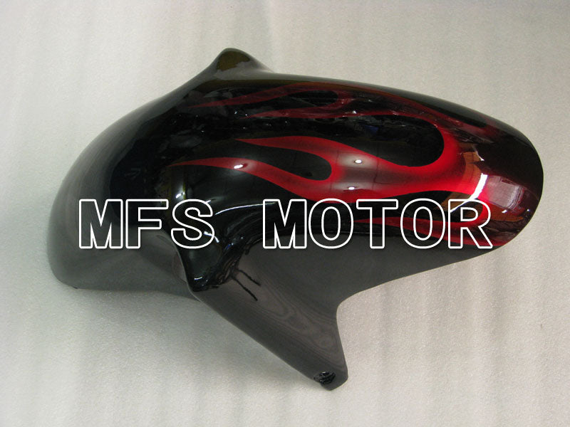 Carénage ABS Suzuki GSXR750 1996-1999 - Flamme - Noir Rouge - MFS6880