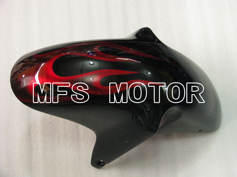 Carénage ABS Suzuki GSXR750 1996-1999 - Flamme - Noir Rouge - MFS6880