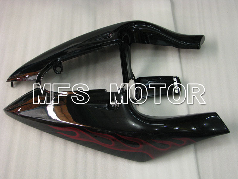 Carénage ABS Suzuki GSXR750 1996-1999 - Flamme - Noir Rouge - MFS6880