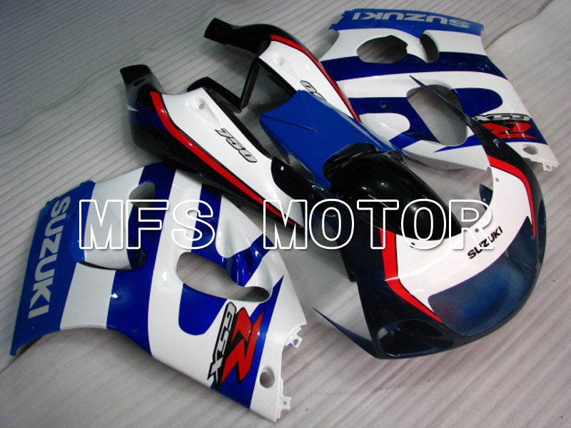 Suzuki GSXR600 1997-2000 ABS Fairing - Factory Style - Blue White - MFS2565