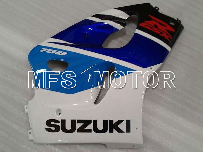 Suzuki GSXR750 1996-1999 ABS Fairing - Factory Style - Blue White - MFS6883