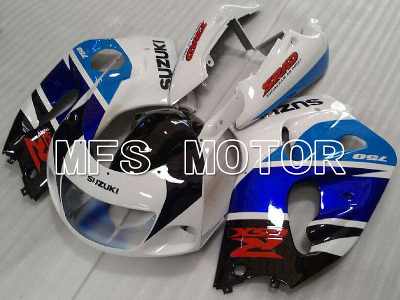 Suzuki GSXR600 1997-2000 ABS Fairing - Factory Style - Blue White - MFS2567