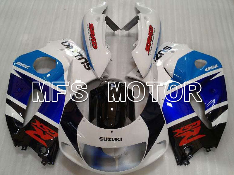 Suzuki GSXR600 1997-2000 ABS Fairing - Factory Style - Blue White - MFS2567