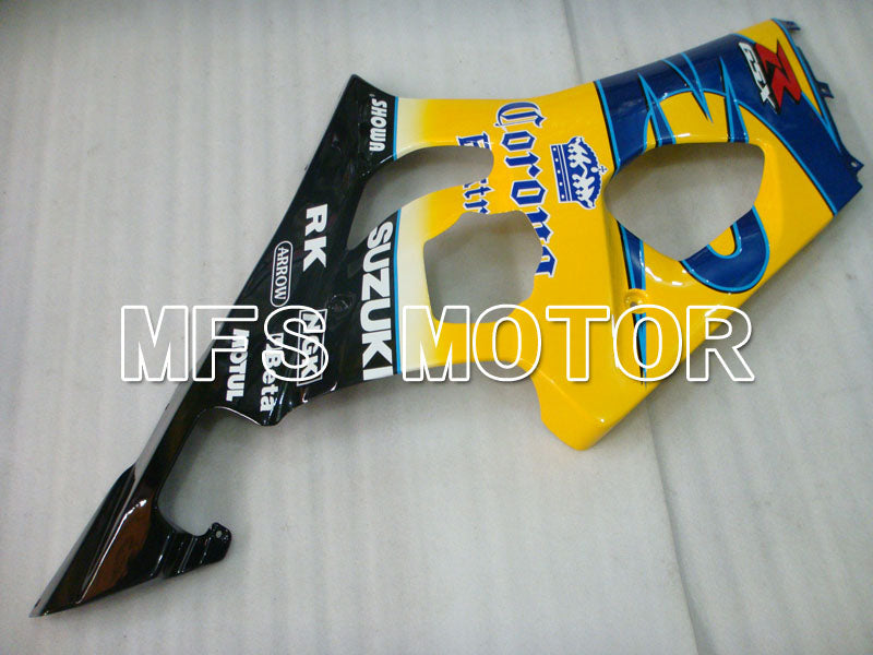 Suzuki GSXR1000 2003-2004 Injection ABS verkleidung - Conora - Blau Gelb - MFS2573