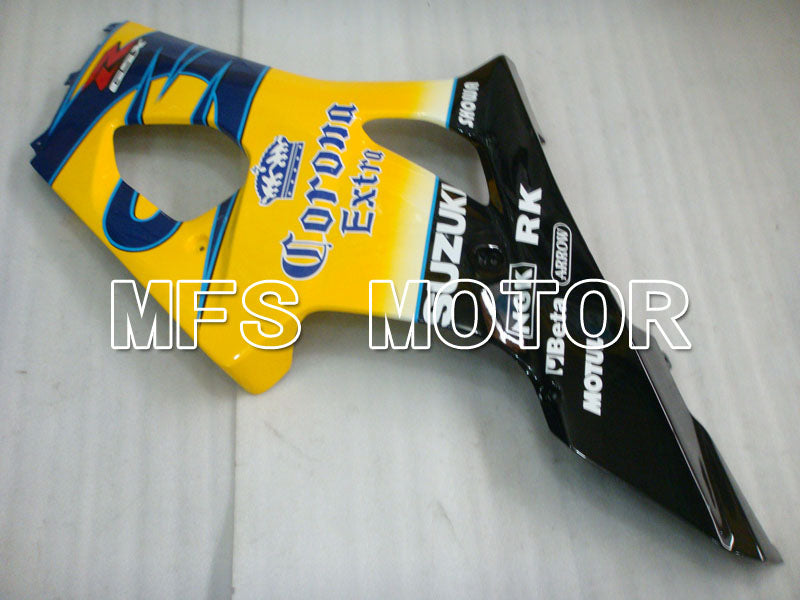 Suzuki GSXR1000 2003-2004 Injection ABS verkleidung - Conora - Blau Gelb - MFS2573