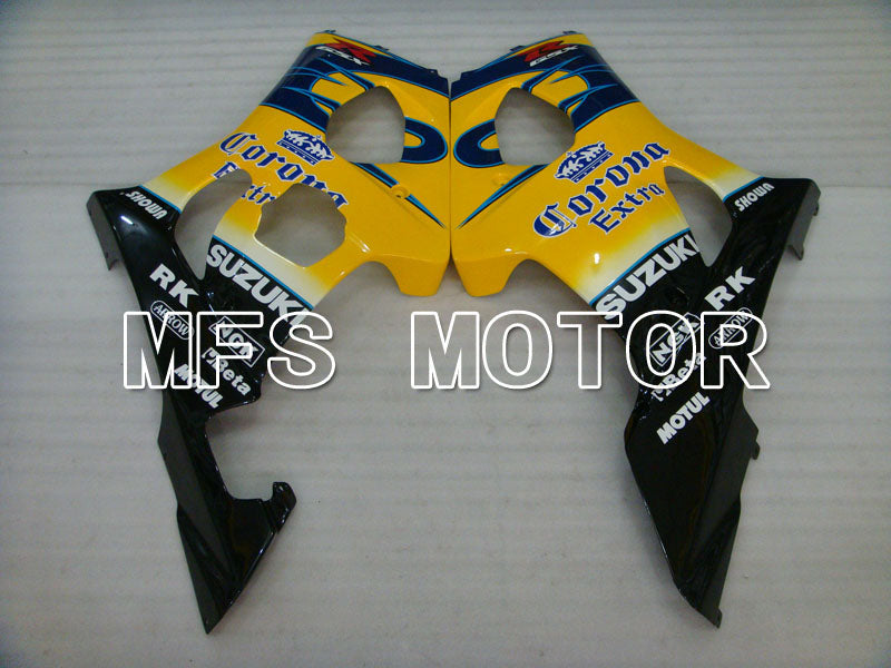 Suzuki GSXR1000 2003-2004 Injection ABS verkleidung - Conora - Blau Gelb - MFS2573