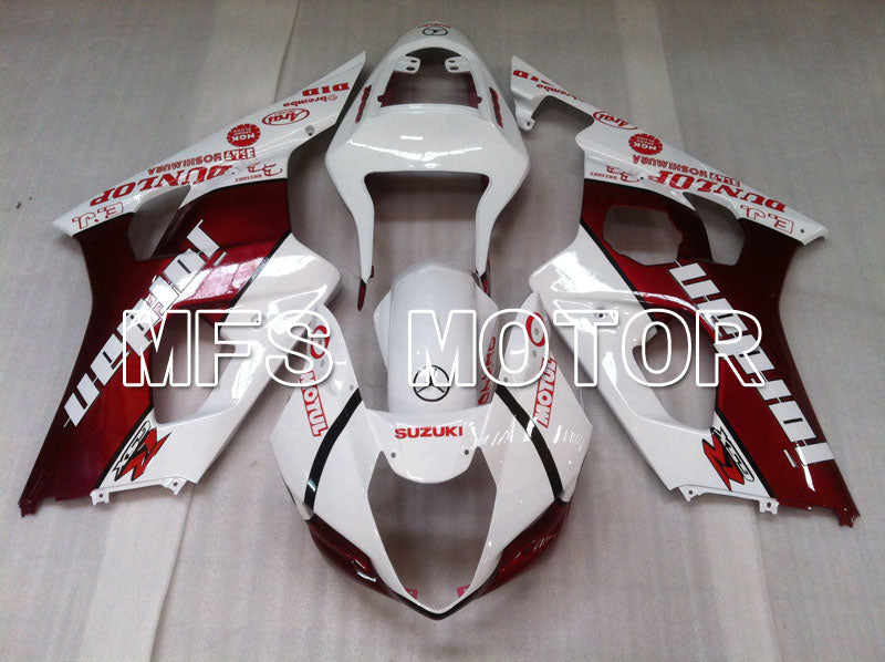 Suzuki GSXR1000 2003-2004 Injection ABS verkleidung - Jordan - Rot Weiß - MFS2580