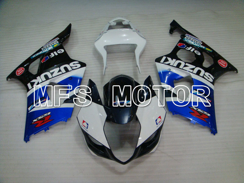Suzuki GSXR1000 2003-2004 Injection ABS Fairing - Factory Style - Black Blue White - MFS2584