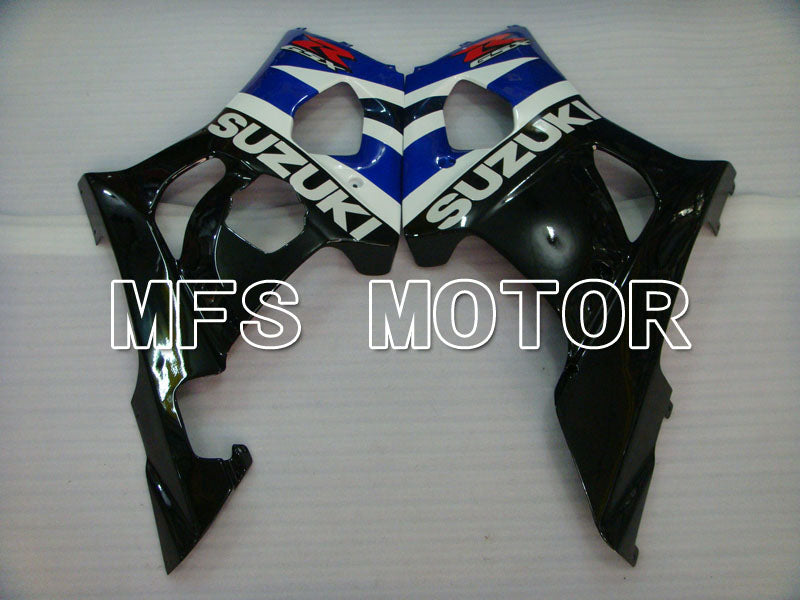 Suzuki GSXR1000 2003-2004 Injection ABS verkleidung - Factory Style - Schwarz Blau Weiß - MFS2589