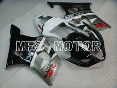 Suzuki GSXR1000 2003-2004 Injection ABS Fairing - Factory Style - Black Gray White - MFS2590