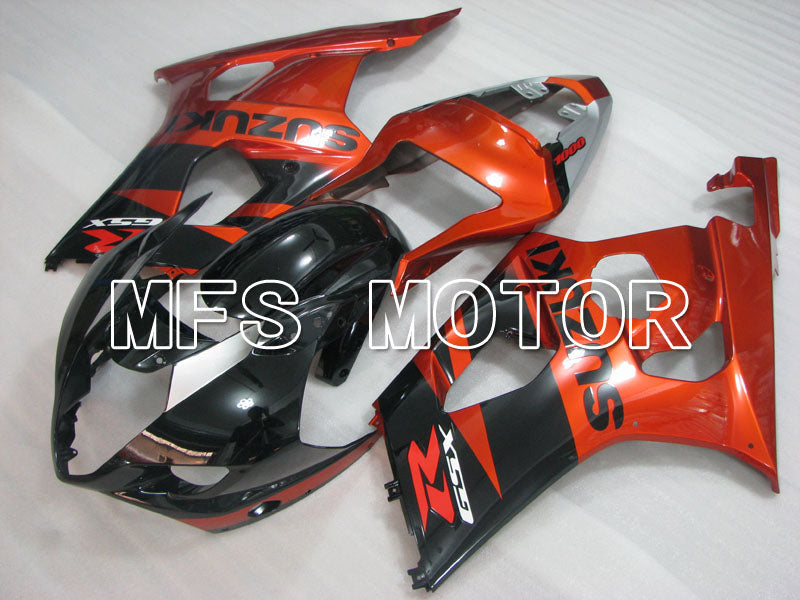 Suzuki GSXR1000 2003-2004 Injection ABS verkleidung - Factory Style - Schwarz Orange - MFS2593