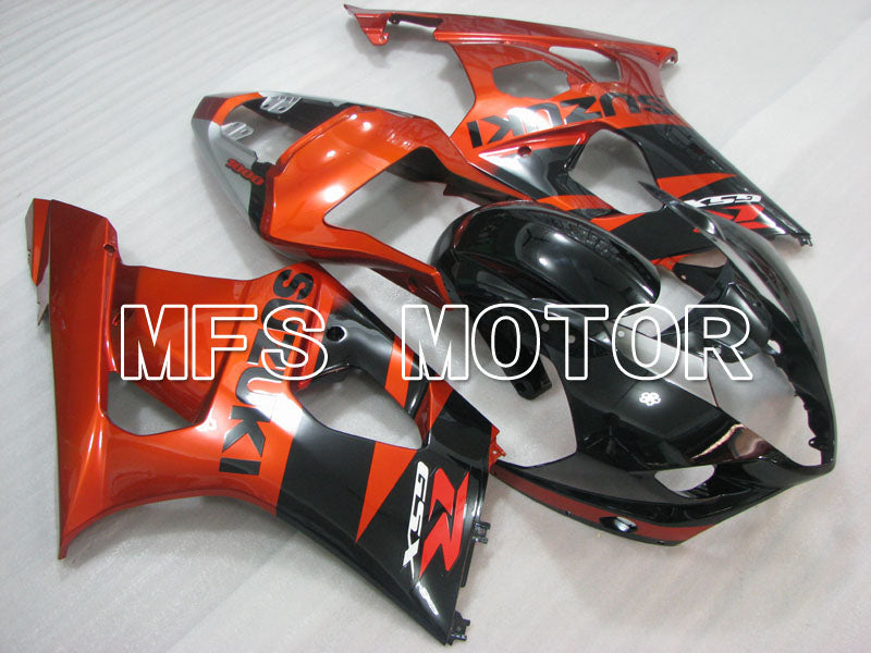 Suzuki GSXR1000 2003-2004 Injection ABS verkleidung - Factory Style - Schwarz Orange - MFS2593