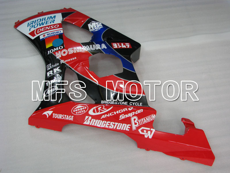 Suzuki GSXR1000 2003-2004 Injection ABS verkleidung - YOSHIMURA - Schwarz Rot - MFS2606
